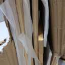 Bamboo Wire Shelf Covers, 42" W x 16" D, 4-Pack, Natural