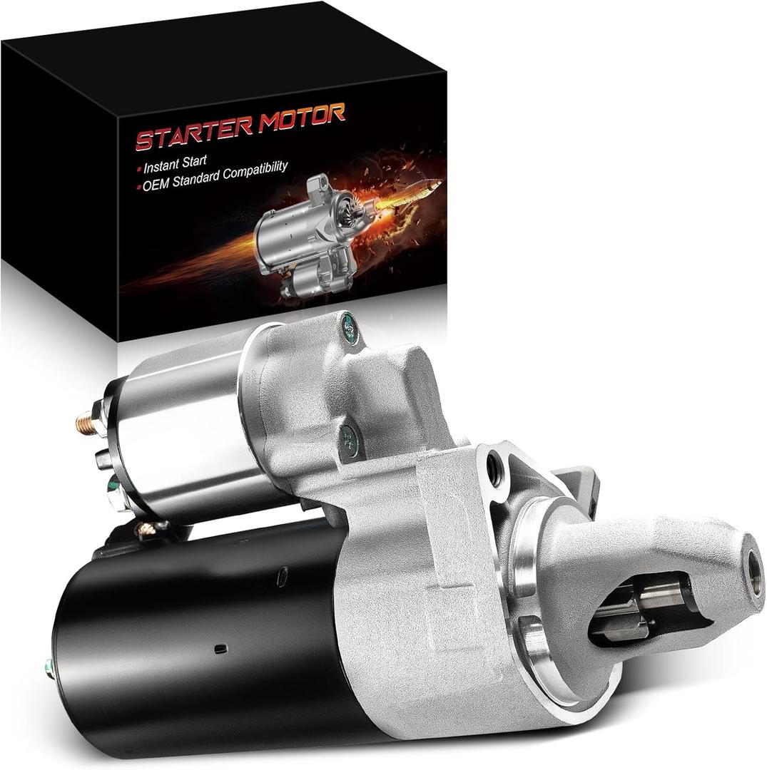 Starter Motor for:-Mercedes for:-Benz 2006 2007 C230 C300 C240 ML320 C280 C320 C350 E320 E350 ML350 R350 S350 SLK350 2001-2009, for:-Chrysler Crossfire,1.7KW 12V 10Teeth CCW, Replace#0001108197