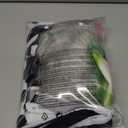 Fun Shack Black and White Striped Suit Men Costume With Wig, Spooky Halloween Costumes, Halloween Costumes for men (X-Large)