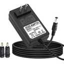18V 2A AC Adapter Power Supply 36W Switching Wall Mounted Power Adapter Compatible with LED Lights Speakers webcams and More DC 3.5x1.35mm 4.0x1.7mm Equipment (6 ft)