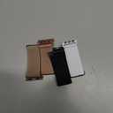 4 Pack Stretchy Solo Loop Compatible with Apple Watch Bands 38mm 40mm 41mm 42mm Women Men, Sport Nylon Elastic Straps Wristbands for iWatch Series 11 10 (Black/White/MilkTea/Pink)