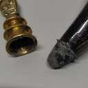 Viking Drinking Horn XL with Brass Fenrir Wolf Tip | Handcrafted Natural Ox Horn | Food Safe Polished Finish | Unique Norse Viking Gift for Men & Women | Medieval Mead