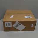 Wall Hung Bathroom Vessel Sink, QISHKA 14.5" X 10" Rectangular Floating Ceramic Wash Hand Basin White Wall Mount Vanity Sink for Small Bathroom and Small Cloakroom