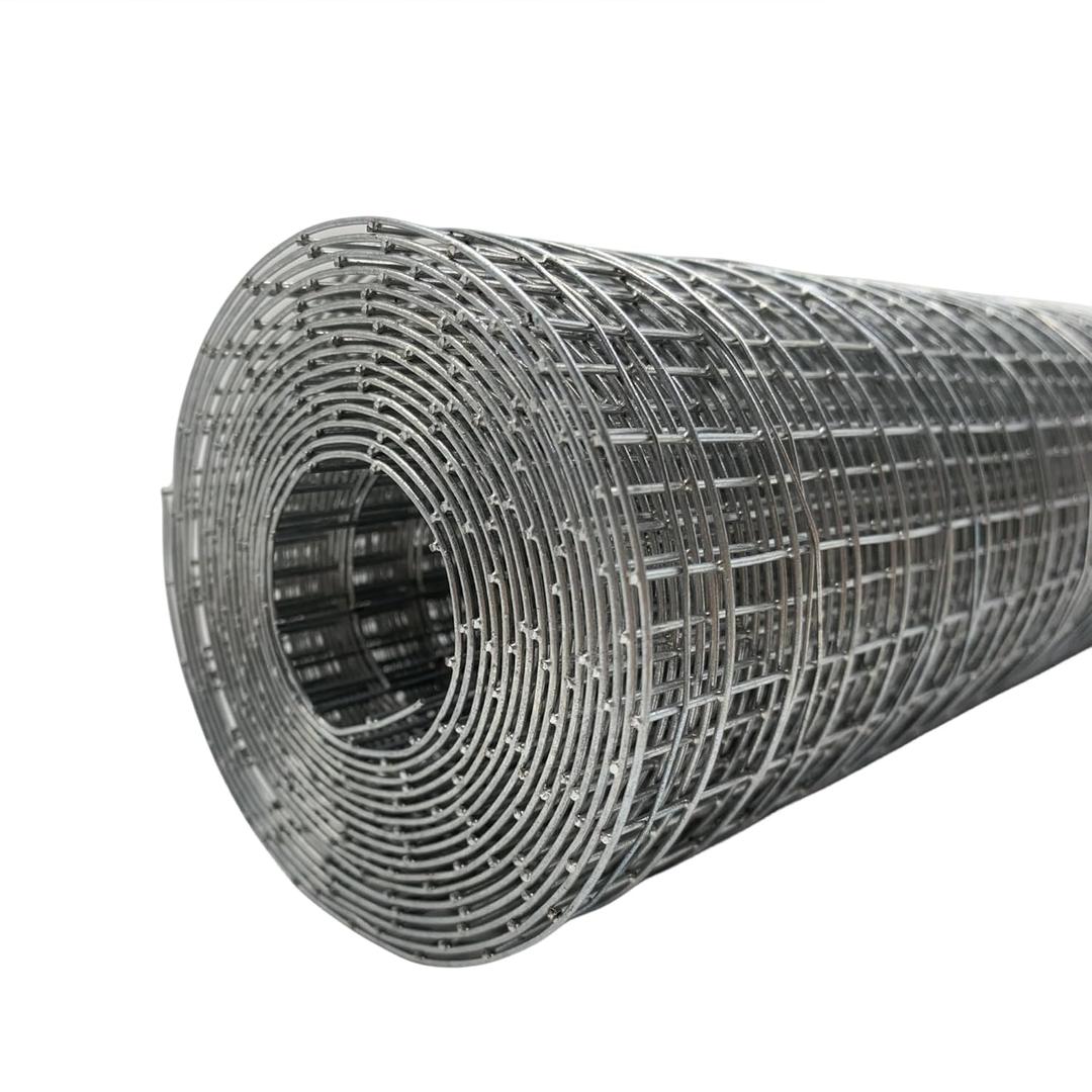 Vonoso Stainless Steel 304 Welded Wire Mesh-23 inches x 10 feet 1/2 inch Hardware Cloth