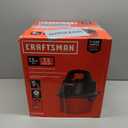 CRAFTSMAN CMXEVBE17250 2.5 Gallon 2.5 Peak HP Wet Dry Vac, Portable Shop Vacuum Wet and Dry with Filter Bag, Hose and Attachments for Cleaning in The Home