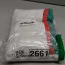 3 Pcs Christmas Hand Towels Set for Bathroom Green Christmas Tree White Snowman Red Elk Bath Towels Embroidered 100% Cotton Soft Absorbent Decor for Holiday Kitchen, 13.7 x 29.5''