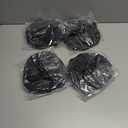 Canopy Water Weights Bag, 88 lb Tent 4 Leg Weights Bag, Portable 10L Water Bag Windproof Fixed Canopy Weights Bag, for Outdoor Pop Up Tent, Canopies, Gazebo, Shelter, 4 Pack (10L Black)