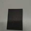 nuoku Leather Magnetic Card Holder, Intended for Magsafe Wallet Compatible with Airtag Holder, Magnetic Wallet for iPhone 15/14/13/12 Series, Not for 13 Mini/12 Mini, Max Hold 7 Cards (Black)