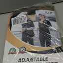 FUFF Weighted Vest Woman, 20 LB Womens Weight Vest for Walking, Strength Training Weight Vests for Female Men, Reflective Stripe Fitness Body Vest for Workout Running Jogging (Black)