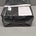 Shipping Boxes 17x11x3 Inches 18 Pack Black Corrugated Cardboard Mailing Box for Small Business, Tab Locking Literature Mailer Packaging Supplies for Packing Clothes Shirt Robe Gifts