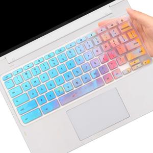 Keyboard Cover for Acer Gateway Chromebook 311 CBO311-1H-C1MX, Acer Chromebook C732 C738T C771 CB311 CB3-131 CB3-132 C731 CB311 CB713 CB3-431 C910 CB315 CB3-531 CB3-532 CB515 CB5-571 C738T CB5-132T (Colorful)