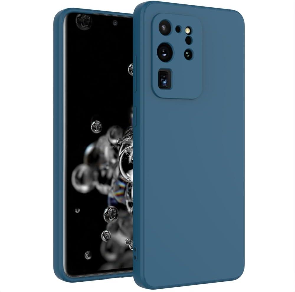 for Samsung Galaxy S20 Ultra Case Dark Blue, Scratch Resistant with Soft Touch, Slim Thin Phone Cover for Samsung Galaxy S20 Ultra