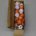 60 Pieces Sports Party Favors Balls Foam Stress Tiny Sports Balls Including Basketball, Soccer Ball, Baseball, Football for Stress Relief Ball Games Stocking Stuffers