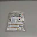 JMEXSUSS 2 Pack Battery Operated String Lights Outdoor, Total 200 LED 8 Modes Battery Powered Rope Lights with Remote &Timer, Christmas Light for Car Trampoline Tree Camping Garden Decor (Multicolor)