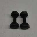 RBX 4LB Pair Hex Dumbbell 2LB EA - Black