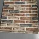 Art3d 10-Pack 52.5 Sq.Ft Faux Brick 3D Wall Panels Peel and Stick in Gray Brown, Self Adhesive Waterproof Foam Wallpaper for Bedroom, Bathroom, Kitchen, Gray / Brown