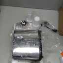 Electric Meat Grinder, Sausage Stuffer with 3 Sausage Tubes, 2 Blades, 3 Plates, 3200W Max, Meat Grinder Heavy Duty for Home Kitchen Use, Stainless Steel (Black)