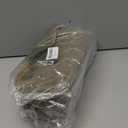 EACHY Travel Makeup Bag, Faux Suede Cosmetic Bags for Women,Large Capacity Portable Pouch Open Flat Toiletry Bag Make up Organizer with Divider and Handle (Medium)