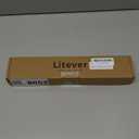 Litever Under Cabinet Lighting Set Plug in, 3 pcs 12 Inches LED Light Bars. Super Bright Dimmable Linkable for Kitchen Undercabinet Counter Top Shelf Pantry Closet Display Lighting. Warm White 3000K