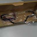 Korlot Carbon Fiber Steering Wheel Frame Trim Decorator Cover for Dodge Ram 1500 2500 3500 2019+