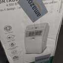 Uhome Portable Air Conditioner, 8000 BTU Compact AC Unit with Cooling, Dehumidifier, Fan, Remote Control and Window Mount Kit Included, White