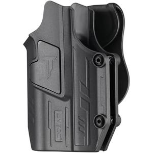 Mega-Fit Light Bearing OWB Holster Compatible with Streamlight TLR-2/TLR-1 HL, Right Hand