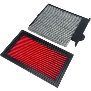 Engine & Cabin Air Filter Fit for Nissan Versa L4 1.8L Replace 16546-ED000 27891-EL00A 16546ED000 27891EL00A