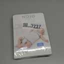 NoJo Safe Sleep Swaddle Blanket for Crib Safety for Newborns and Infants Safe, Anti-Rollover Blanket, White (1 Count (Pack of 1)