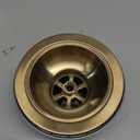 Delta Faucet 72010-CZ Flange and Strainer, Kitchen Sink, Champagne Bronze