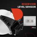 A-Premium Radiator Coolant Overflow Reservoir Tank W/Cap & Sensor & Bracket