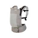 Baby Tula Breathable Mesh Panel Free-to-Grow Baby Carrier - Adjustable, Comfortable, Newborn to Toddler Carrier - Ergonomic Fit for 7lbs to 45lbs - Back & Front Carry Options - Overcast (Gray)