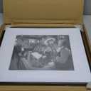 Golden State Art - 16x20 Aluminum Picture Frame - with Mat for 11x14 Photo or Without Mat for 16 x 20 Poster - Real Glass Cover - Simple and Elegant Decor for Wall Mounting - 1 Pack - Black