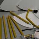 Floor Lamp with Shelves, 5-Tier Adjustable Corner Lamp,  Shade,Modern Floor Lamps for Living Room, Home Office & Bedroom