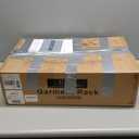 Ulif M2 Wall Mounted Closet System, Clothes Rack Mounted onto the Wall with 4 Expandable Hanger Rods and 5 Metal Shelves, Clothing Organizer Storage in (70.8-102.3)" L x 14.5" D x 71.2" H, Black