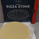 Culinary Couture 15 inch Round Pizza Stone for Oven - Large Pizza Stone for Grill, Cordierite Stones for Bread, Calzone, Cookies - Pizza Making Kit