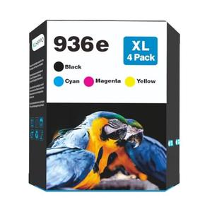 936XL 936e 9125e Ink Cartridges Replacement for HP 936e 936 Ink Cartridges for HP Printers OfficeJet Pro 9120e 9125 e 9130e 9135e 9720e 9730e, for Office Jet Pro 9120 9130 9120e Series Ink Cartridges