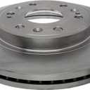 ACDelco Silver Non-Coated Front Brake Rotor 18A1705A | GM 19241834 Brake Rotors for Select Cadillac Escalade, XTS, Chevrolet Avalanche, Chevy Silverado, Suburban, Tahoe, GMC Yukon, and More