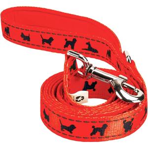 EcoBark Dog Leash - Soft & Reflective Comfort Leashes with Padded Handle - Strong Durable Heavy Duty - Training and Pulling for Small, Medium or Large Dogs (Orange) (4 ft x 1 in - Standard Width)