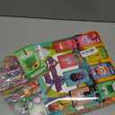 Valentines Day Cards for Kids with 32 Pack of Crazy Loop Reusable Drinking Straws, Bulk Valentine Exchange Cards for Girls Boys School Class Exchange Gifts Prizes, Valentine's Party Favors, 8 Styles