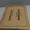 GraduationMall 8.5x11 Certificate Diploma Frame, UV Protection Acrylic, Mahogany with Gold Beads, Set of 2