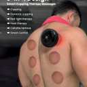 UOTT 6-in-1 Smart Cupping Therapy Massager, 20 Levels Heat & Suction Electric Cupping Kit for Massage Therapy, Cupping Therapy Set for Muscle Soreness, Knots & Pain Relief