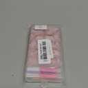 AddFavor Short Press on Nails Short Square Round Fake Nails Glossy Full Cover Acrylic Artificial Glue on Nails for Women, 240pcs/pack Light Pink Nails, Sticky Tabs, Nail File