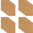 24 Pack A6 Mini Journal, 3.5"x 5", Thick & Lined Paper, Pocket Notebook, Softcover, Small Memo Notepad (Brown Kraft)