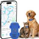 GPS Tracker for Dogs & Cats Pet GPS Location Tracker with Smart Alerts & Location History Geo-Fence Real-Time Waterproof iOS & Android Subscription Required 5-Day Free Trial