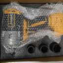 20V Cordless Impact Wrench for DeWalt Battery, 1500Nm (1106 Ft-Lbs) 1/2" Brushless Impact Gun, 3-Speed High Torque Power Tool for Tire Removal, Rusted Bolts, Heavy Equipment(No Battery)