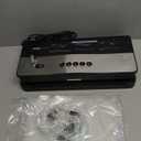 Bonsenkitchen Vacuum Sealer Machine, Multi-Functional Food Sealer with Built-in Cutter & Bag Storage, High-Speed Continuous Working with Globefish Technology, Includes Vacuum Bags & Roll Bag