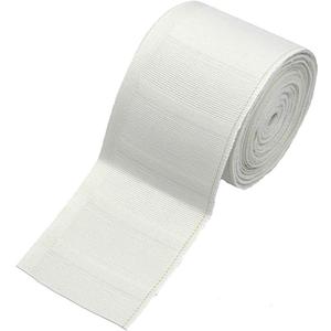 Ailejia Pleat Tape Cotton 3 inch Curtain Heading Deep Pinch Pleat White Tape for Curtains Curtain Accessory Belt Natural Cotton (11 Yards 10 Meters)