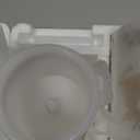 Golden Reindeer Christmas Candles with 6H Timer, Real Wax LED Candles Flameless Flickering, Battery Operated Candle Pillar for Home Dcor Christmas Decorations Gifts, 3x4/5/6 inches