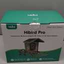 Hibird 4K HD Smart Bird Feeder with Camera Solar Powered, 2.4GHz/5GHz Dual WiFi Auto Capture Bird Video, Real-time Notifications & Live Streaming, AI Identify 10000+ Species for Gift