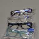 Gaoye 4.0 Professional Reading Glasses for All Day - Computer Readers with Blue Light Protection - Value Pack (A1-5 Pack Mix Color)